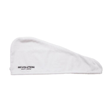 2pk Plain Microfibre Hair Wraps Black White faces 2pk plain microfibre hair wraps black white