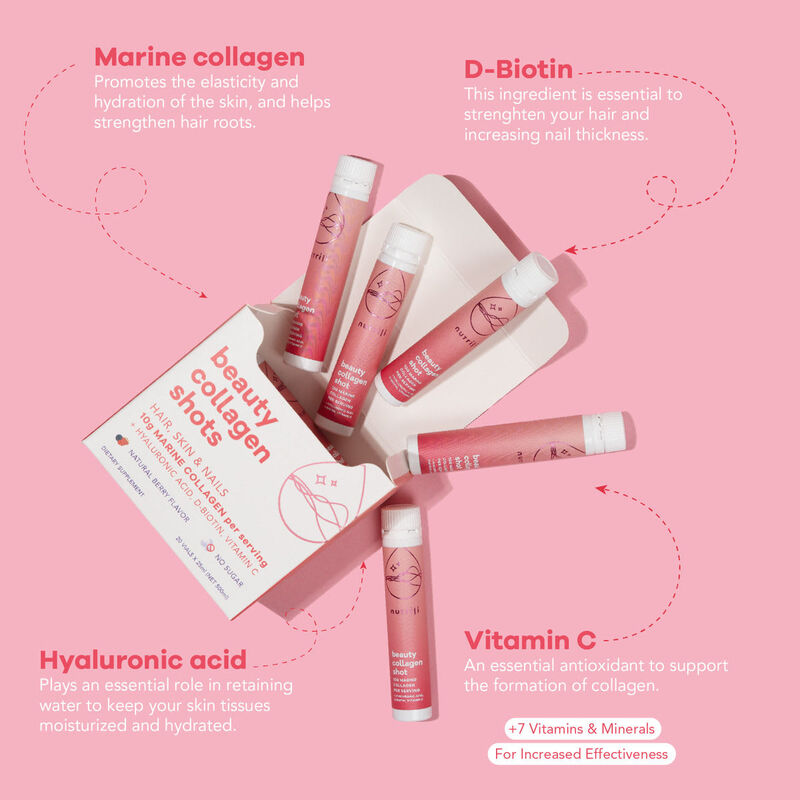 nutrili beauty collagen shots 20 drinks