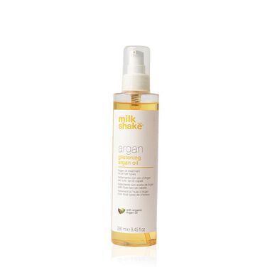 faces glistening argan oil