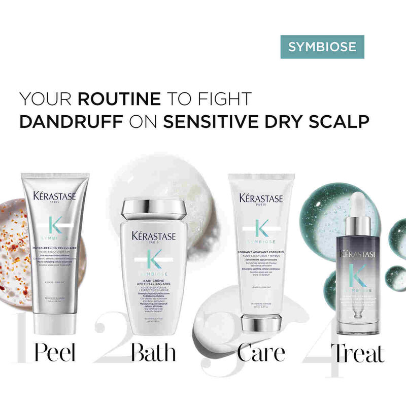 kerastase symbiose moisturizing antidandruff shampoo 250ml