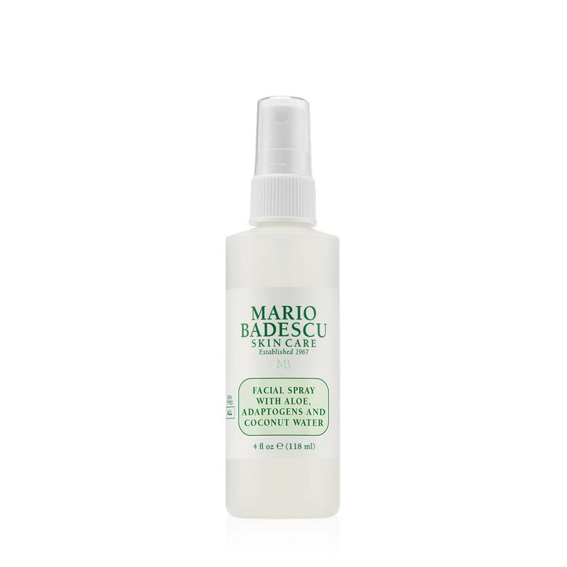 mario badescu facial spray with aloe, adaptogens and coconut