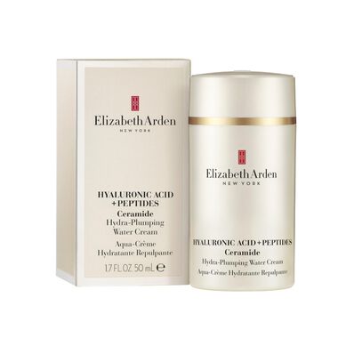 Hyaluronic Acid + Peptides Ceramide Hydra-Plumping Water faces hyaluronic acid peptides ceramide hydra plumping water