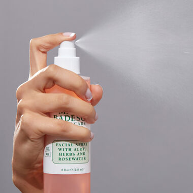 Facial Spray With Aloe, Herbs and Rosewater faces facial spray with aloe herbs and rosewater