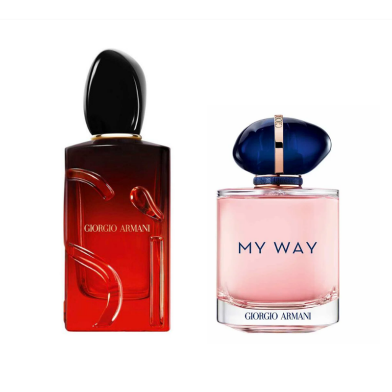 armani beauty si passione intense 100ml x my way  edp 90ml