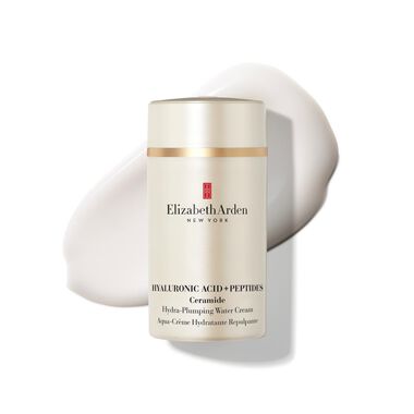 Hyaluronic Acid + Peptides Ceramide Hydra-Plumping Water faces hyaluronic acid peptides ceramide hydra plumping water