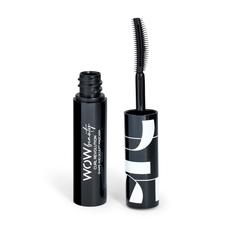 wow beauty curl revolution  shape and sculpt mascara travel size