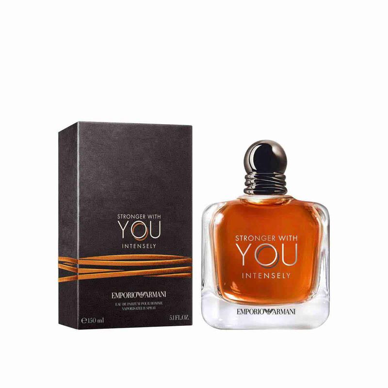 armani beauty stronger with you intensely