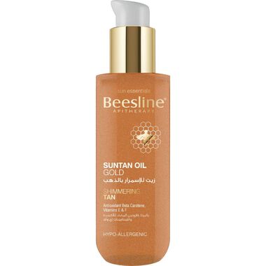 Sun Tan Oil Gold faces sun tan oil gold