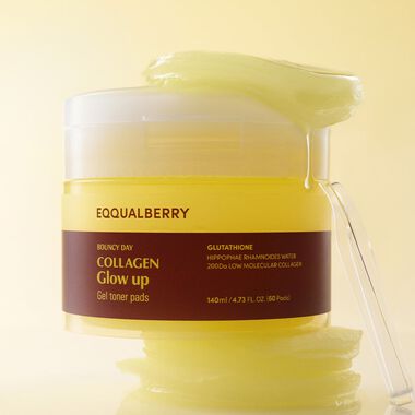 Collagen Glow Up Gel Toner Pads faces collagen glow up gel toner pads