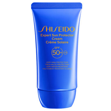 faces blue expert sun protector cream spf50