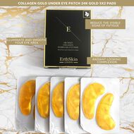 faces collagen gold under eye patch 24k gold 5x2 pads