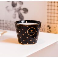 faces golden dusk candle