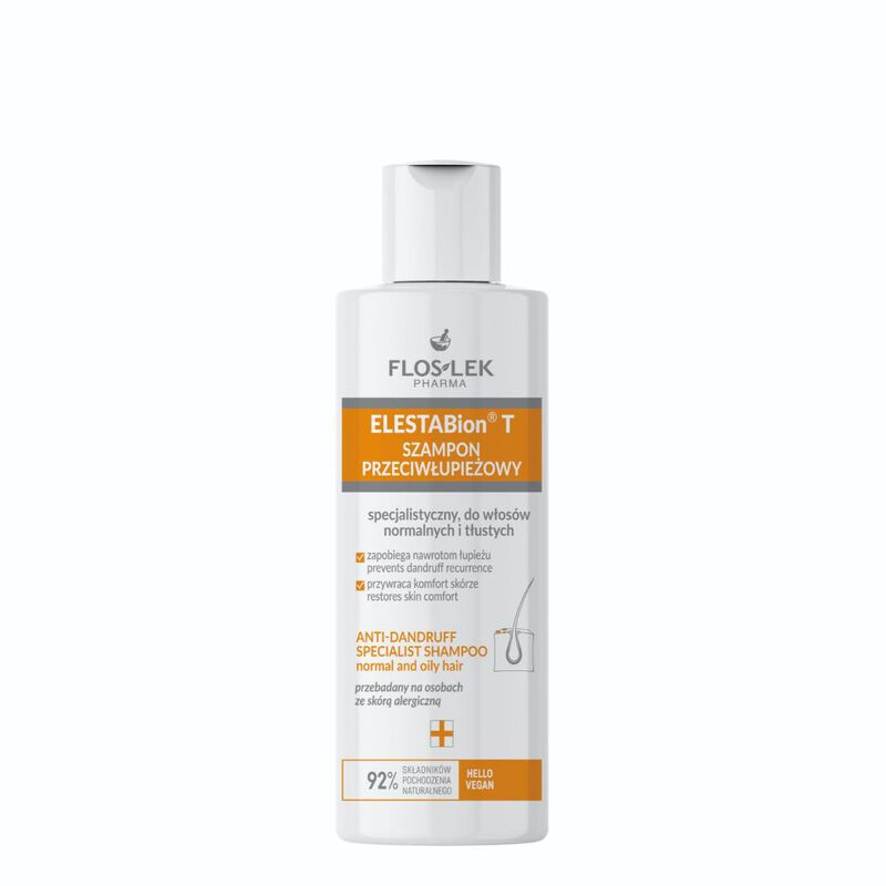 floslek elestabion t antidandruff specialist shampoo normal  oily hair