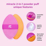 faces miracle 2 in 1 powder puff