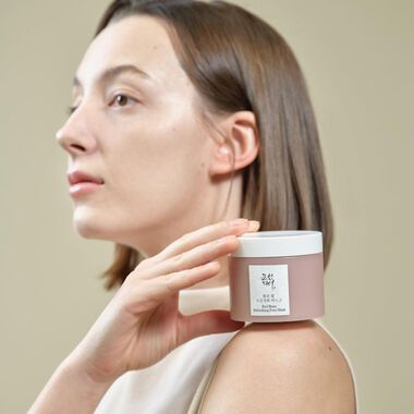 faces red bean refreshing pore