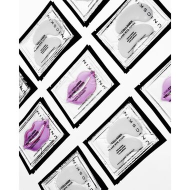 faces uniccollagen flash eye mask 10x2 patchs
