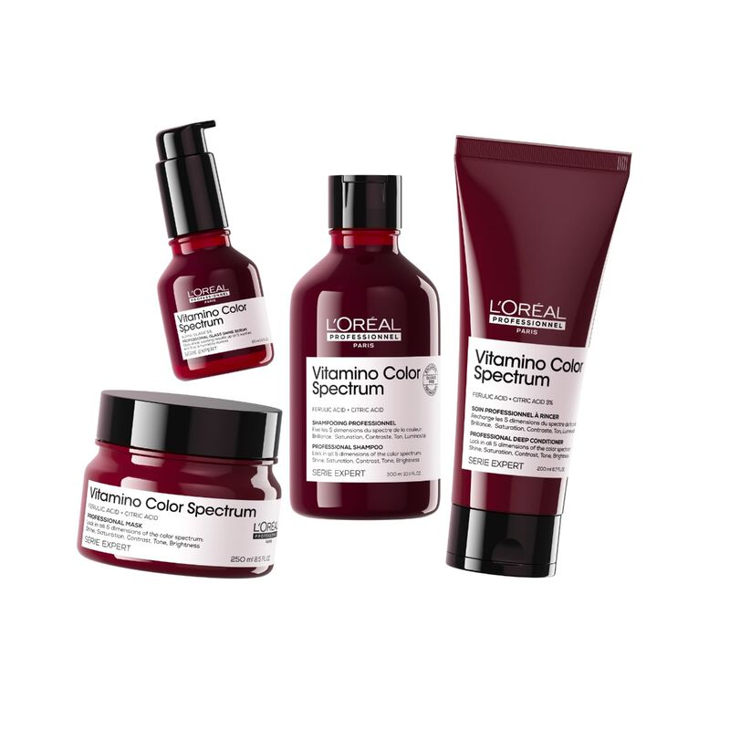 l'oreal professionnel color spectrum glass shine leavein