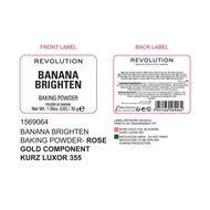 faces banana brighten baking powder