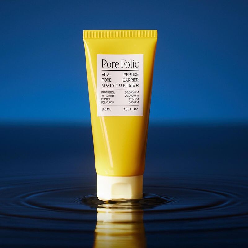 porefolic vita peptide pore barrier moisturiser