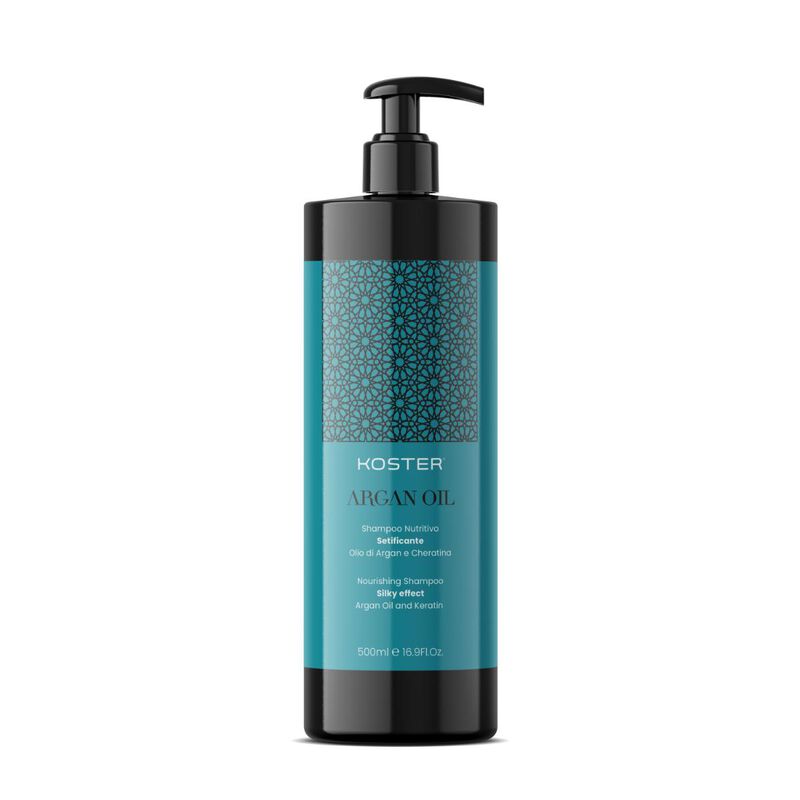 koster argan oil  keratin silk shampoo