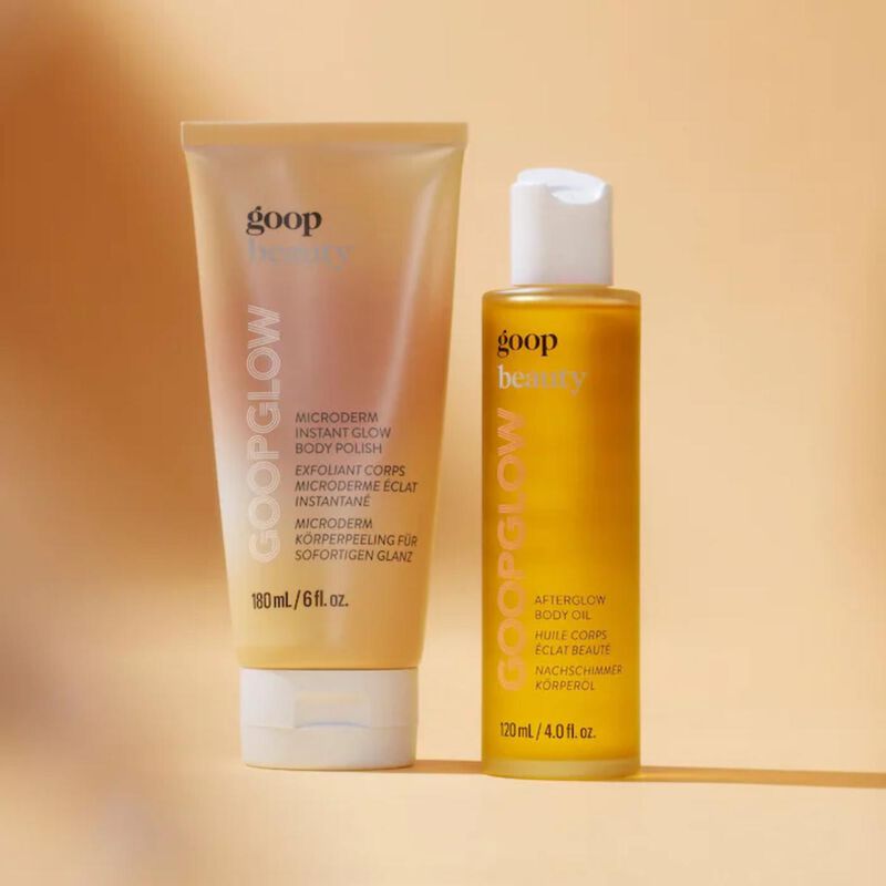 goop afterglow body oil