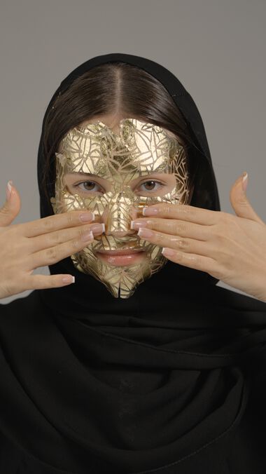 faces قناع فويل جل مشد ومبرد   5 قطع