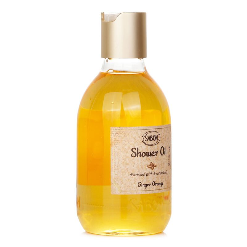sabon shower oil  ginger orange