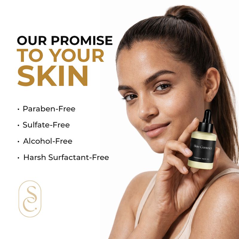 skin centrick زيت الكركم العضوي