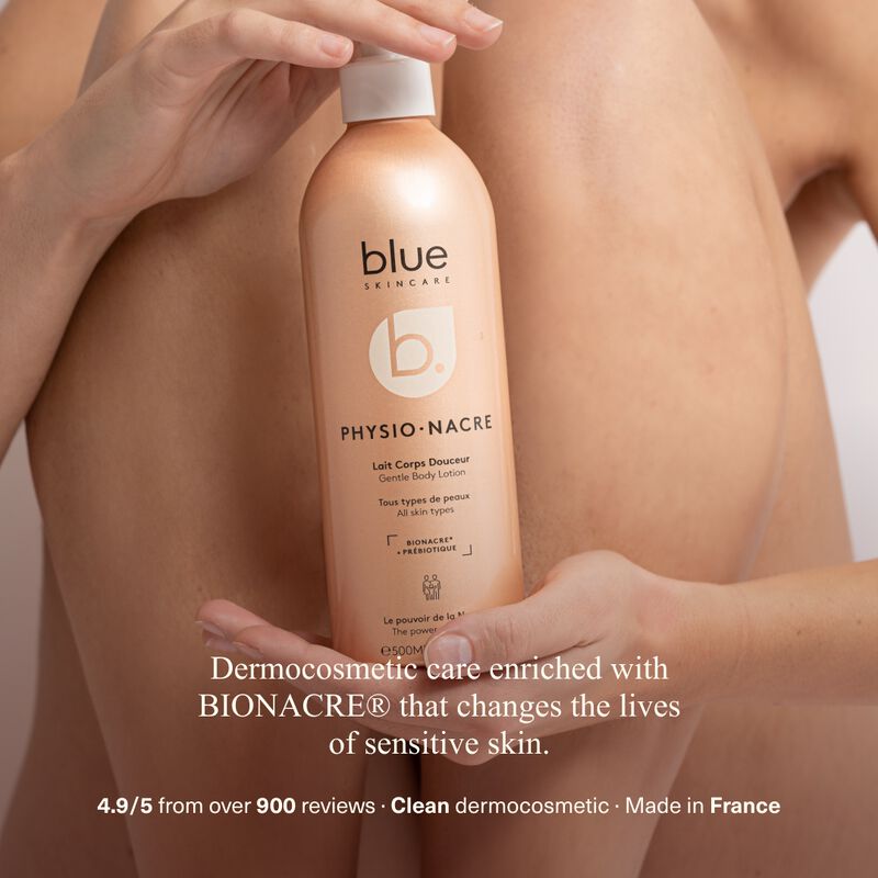 blue skincare طقوس الجسم اللطيفة