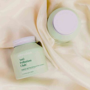 faces sunday detox exfoliating shampoo