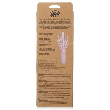 Go Green Curly Detangling Hairbrush faces go green curly detangling hairbrush