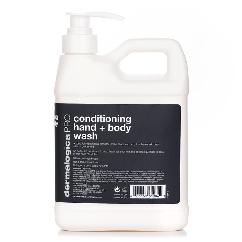 dermalogica conditioning hand amp; body wash pro (salon size)