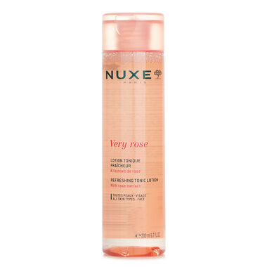 faces very rose refreshing toning lotion