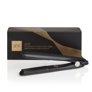 faces gold professional hair straightener