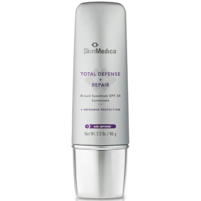 skinmedica total defense + repaid broad spectrum spf 34/pa++++ sunscreen