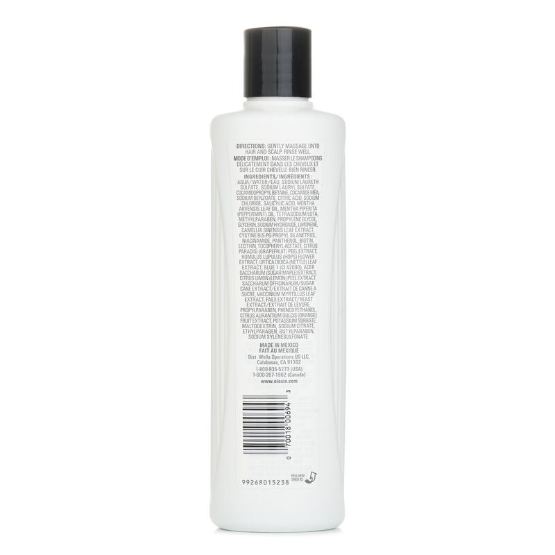 nioxin derma purifying system 1 cleanser shampoo