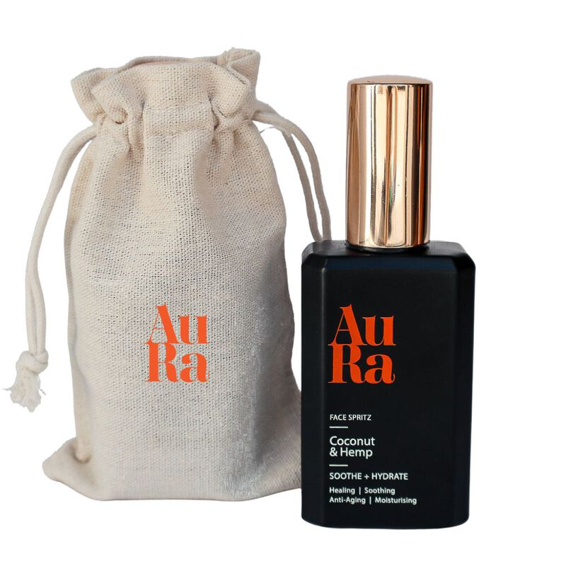 auraspritz aura coconut and hemp  face spritz