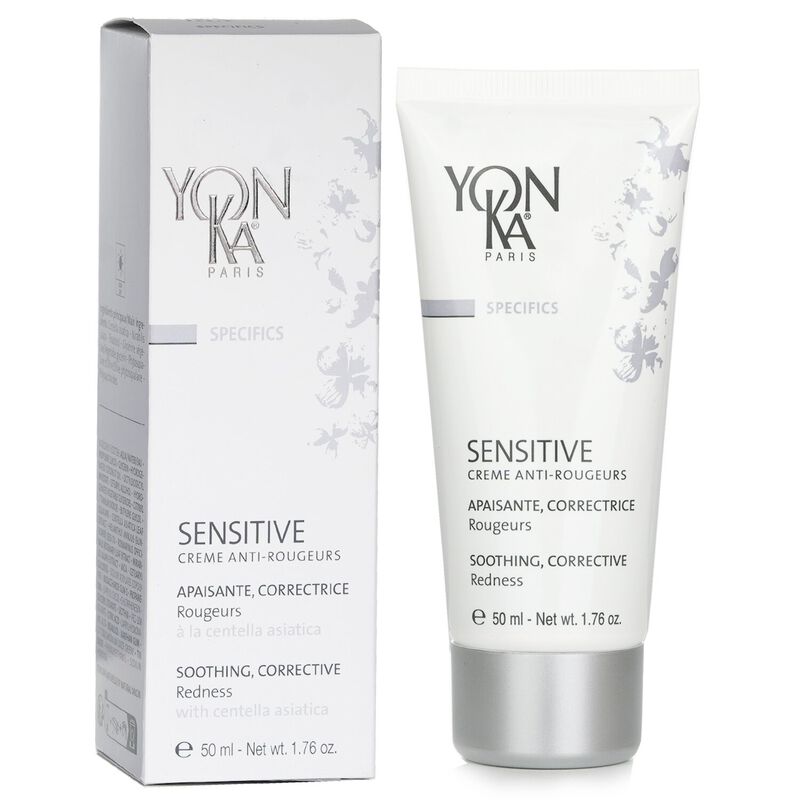yonka specifics sensitive creme antirougeurs with centella asiatica  soothing, corrective