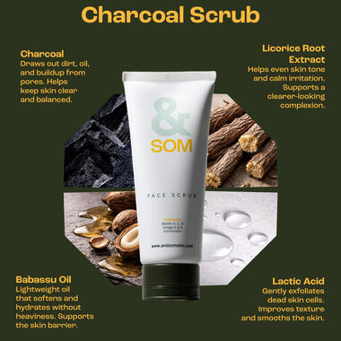 faces charcoal face scrub