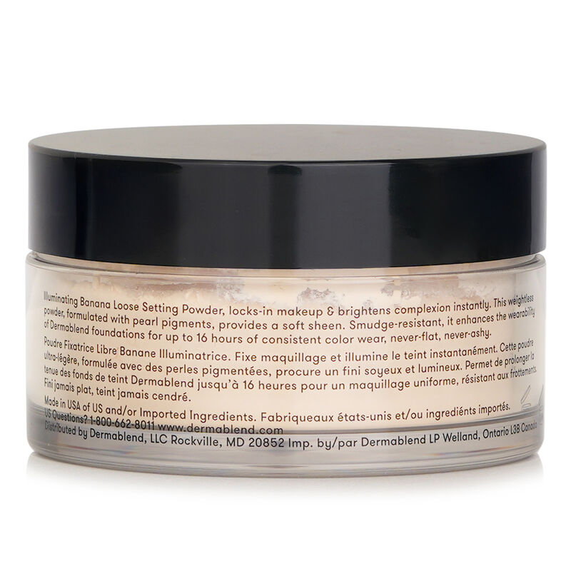 dermablend illuminating banana powder