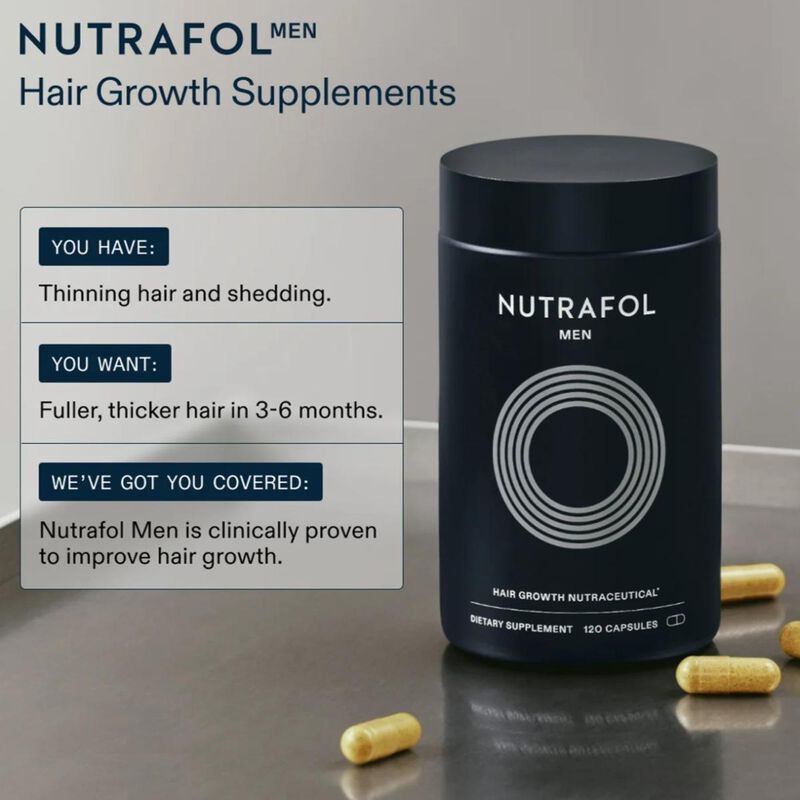 nutrafol men's hair growth pack