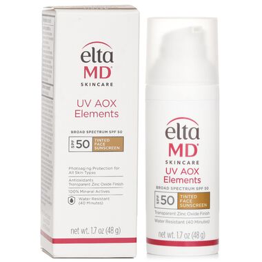 faces uv aox elements tinted mineral face sunscreen spf 50
