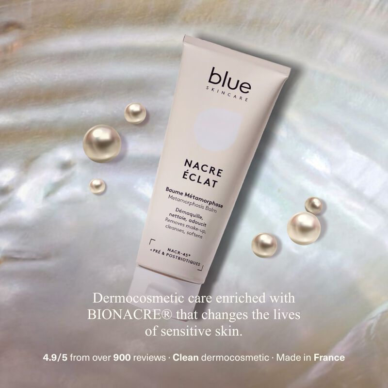blue skincare cleaning duo