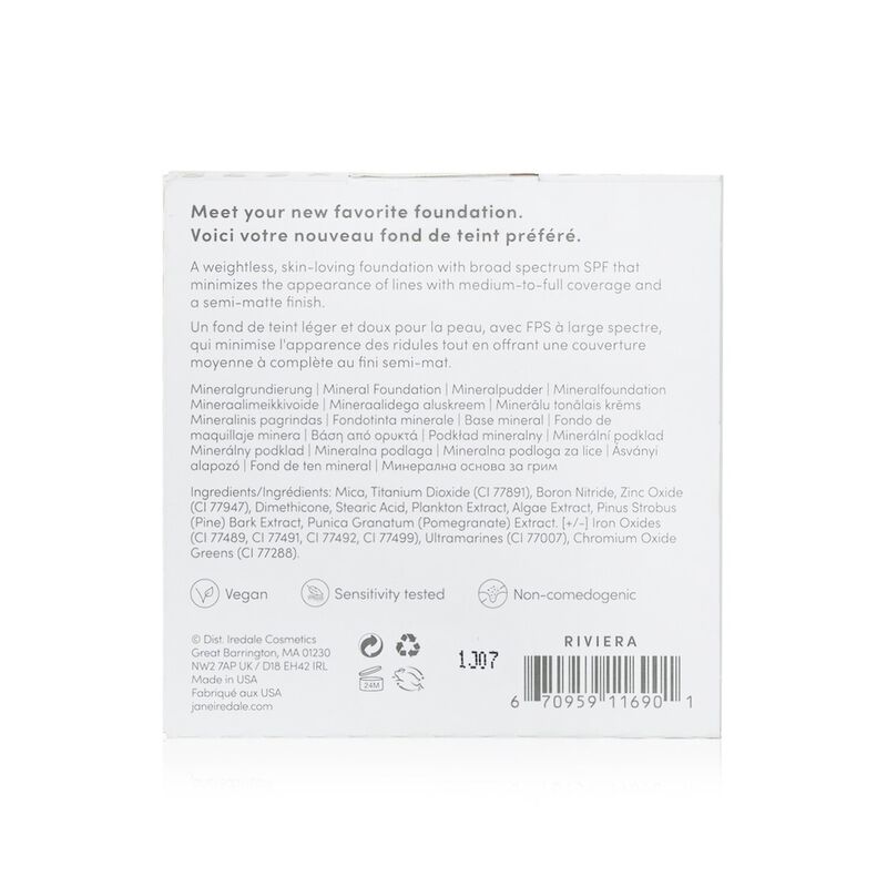 jane iredale purepressed base mineral foundation refill spf 20