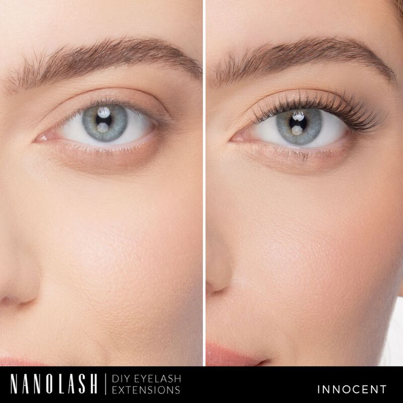 نانو لاش خصلات رموش يمكنك تركيبها بنفسك  مجموعة البداية innocent