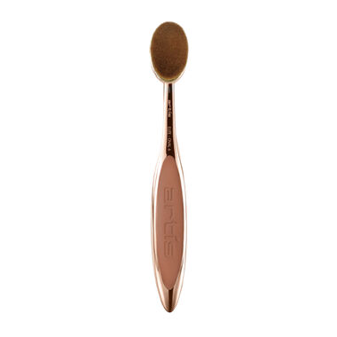 faces elite oval 6 brush rose gold finish