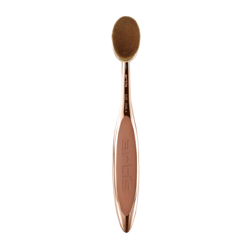 artis elite oval 6 brushrose gold finish