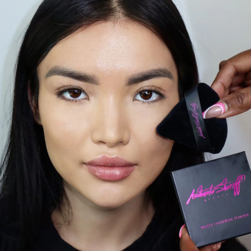 ashunta sheriff beauty blurefx  universal powder mini