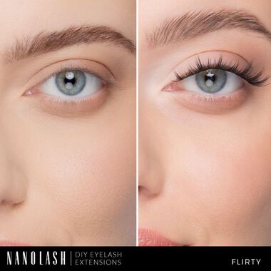 faces خصلات رموش يمكنك تركيبها بنفسك   مجموعة البداية flirty
