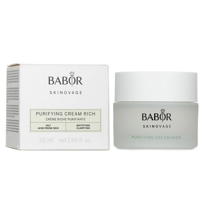 babor skinovage purifying cream rich
